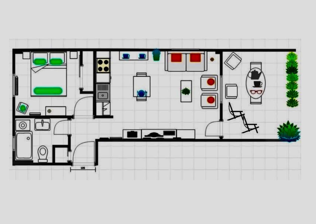 Planta Baja Con Porche Y Piscina, Cerca Del Mar Apartment Дения Екстериор снимка